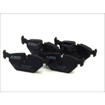 Jeu de 4 plaquettes de frein arrière ABE C2B009ABE pour CHEVROLET AVEO 316 i - 105cv