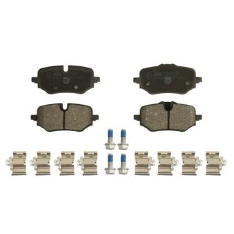 Jeu de 4 plaquettes de frein arrière ABE C2B039ABE pour BMW Série 2 216i - 122cv