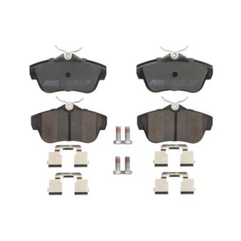 Jeu de 4 plaquettes de frein arrière ABE OEM 9467549087