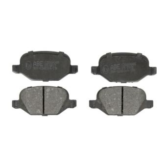 Jeu de 4 plaquettes de frein arrière ABE C2D006ABE pour ALFA ROMEO GT 1.9 JTD - 150cv