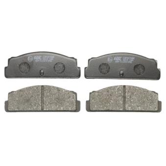 Jeu de 4 plaquettes de frein arrière ABE OEM 5951868