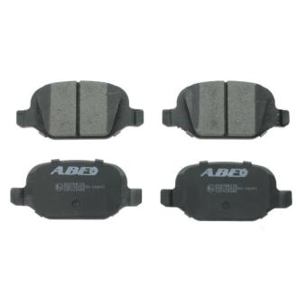 Jeu de 4 plaquettes de frein arrière ABE [C2F015ABE]