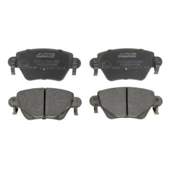 Jeu de 4 plaquettes de frein arrière ABE [C2G008ABE]