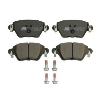 Jeu de 4 plaquettes de frein arrière ABE OEM 1130120