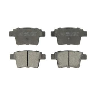 Jeu de 4 plaquettes de frein arrière ABE [C2G015ABE]
