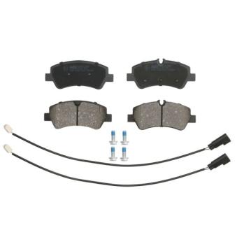 Jeu de 4 plaquettes de frein arrière ABE [C2G022ABE]