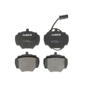 Jeu de 4 plaquettes de frein arrière ABE [C2I000ABE]