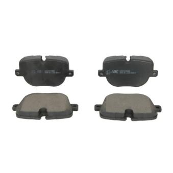 Jeu de 4 plaquettes de frein arrière ABE OEM LR025739