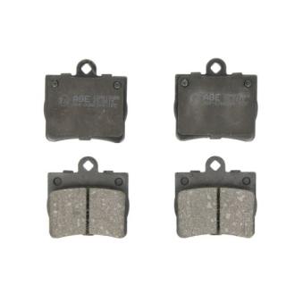 Jeu de 4 plaquettes de frein arrière ABE [C2M013ABE]