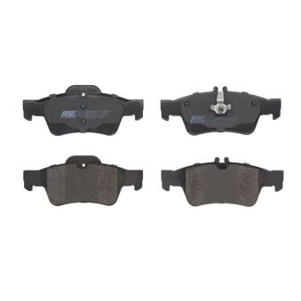Jeu de 4 plaquettes de frein arrière ABE OEM A004420442067 Jeu de 4 plaquettes de frein arrière ABE OEM A004420442067