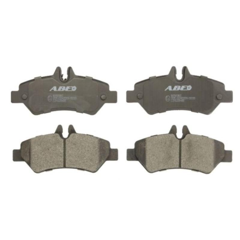 Jeu de 4 plaquettes de frein arrière ABE C2M028ABE - Visuel 1