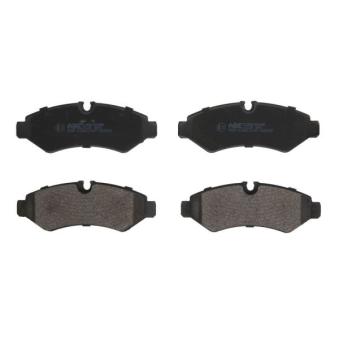 Jeu de 4 plaquettes de frein arrière ABE C2M039ABE pour CHEVROLET SUBURBAN 311 CDI - 114cv