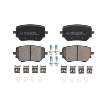 Jeu de 4 plaquettes de frein arrière ABE C2M040ABE pour MERCEDES-BENZ GLB GLB 250 - 224cv