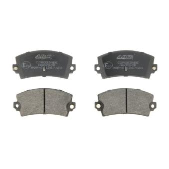 Jeu de 4 plaquettes de frein arrière ABE [C2R003ABE]