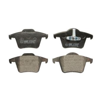Jeu de 4 plaquettes de frein arrière ABE [C2V006ABE]