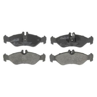 Jeu de 4 plaquettes de frein arrière ABE C2W004ABE pour VOLKSWAGEN LT 2.8 TDI - 130cv