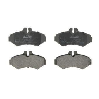 Jeu de 4 plaquettes de frein arrière ABE C2W009ABE pour VOLKSWAGEN LT 2.8 TDI - 130cv