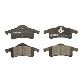Jeu de 4 plaquettes de frein arrière ABE C2Y003ABE pour JEEP CHEROKEE 2.5 TD - 116cv