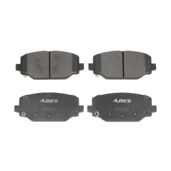 Jeu de 4 plaquettes de frein arrière ABE [C2Y027ABE]