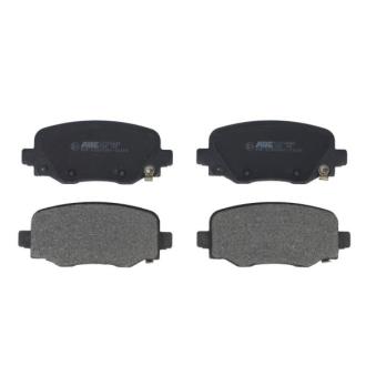 Jeu de 4 plaquettes de frein arrière ABE OEM 68225301AA