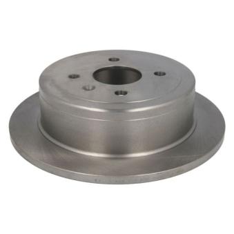 Jeu de 2 disques de frein arrière ABE C40001ABE pour CHEVROLET NUBIRA 1.8 - 122cv