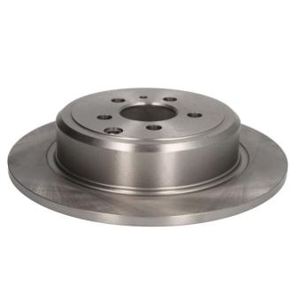 Jeu de 2 disques de frein arrière ABE C4F002ABE pour FIAT ULYSSE 1.9 TD - 90cv