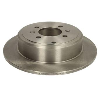 Jeu de 2 disques de frein arrière ABE C4P003ABE pour MITSUBISHI SAPPORO 1.8 16V - 110cv