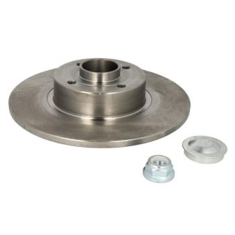 Jeu de 2 disques de frein arrière ABE C4R040ABE pour BMW Série 3 1.9 DCI - 110cv