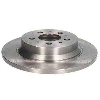 Jeu de 2 disques de frein arrière ABE C4V005ABE pour MAZDA 3 2.0 - 180cv