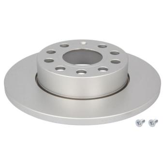 Jeu de 2 disques de frein arrière ABE OEM 1K0615601AC