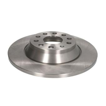 Jeu de 2 disques de frein arrière ABE C4W018ABE pour FORD FOCUS 1.6 TDI - 110cv