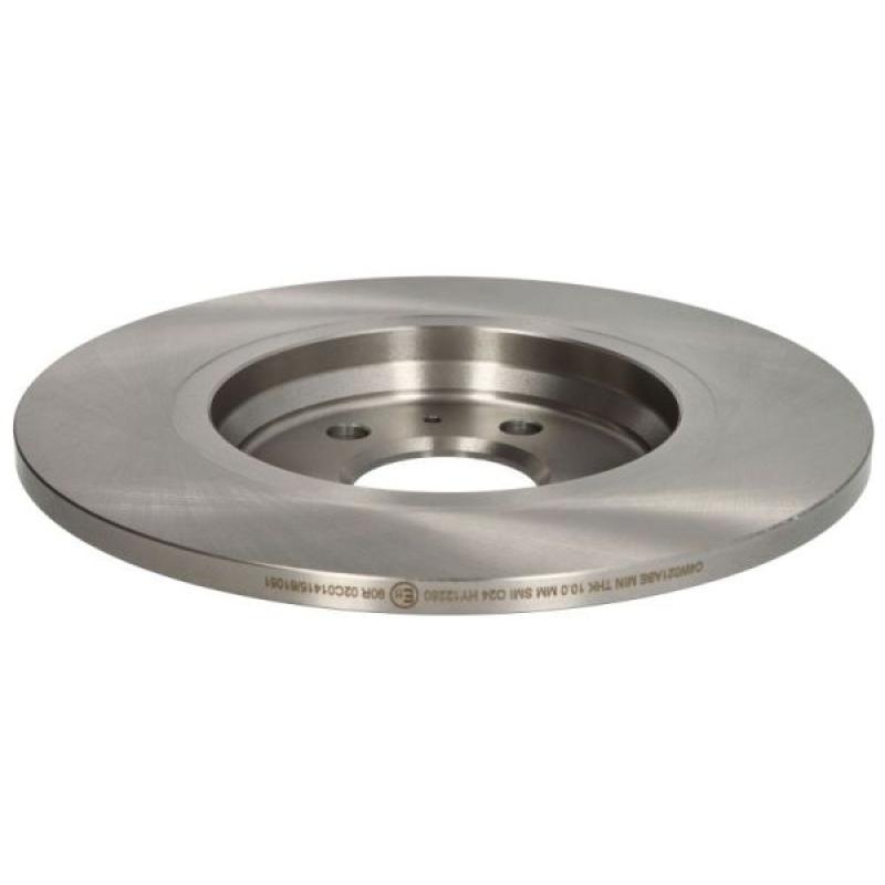 Jeu de 2 disques de frein arrière ABE C4W021ABE - Visuel 1