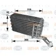 Evaporateur climatisation BEHR HELLA SERVICE [8FV 351 210-081]