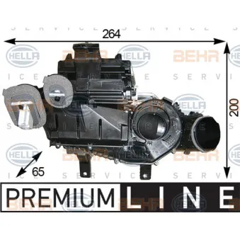 Evaporateur climatisation BEHR HELLA SERVICE [8FV 351 330-171]