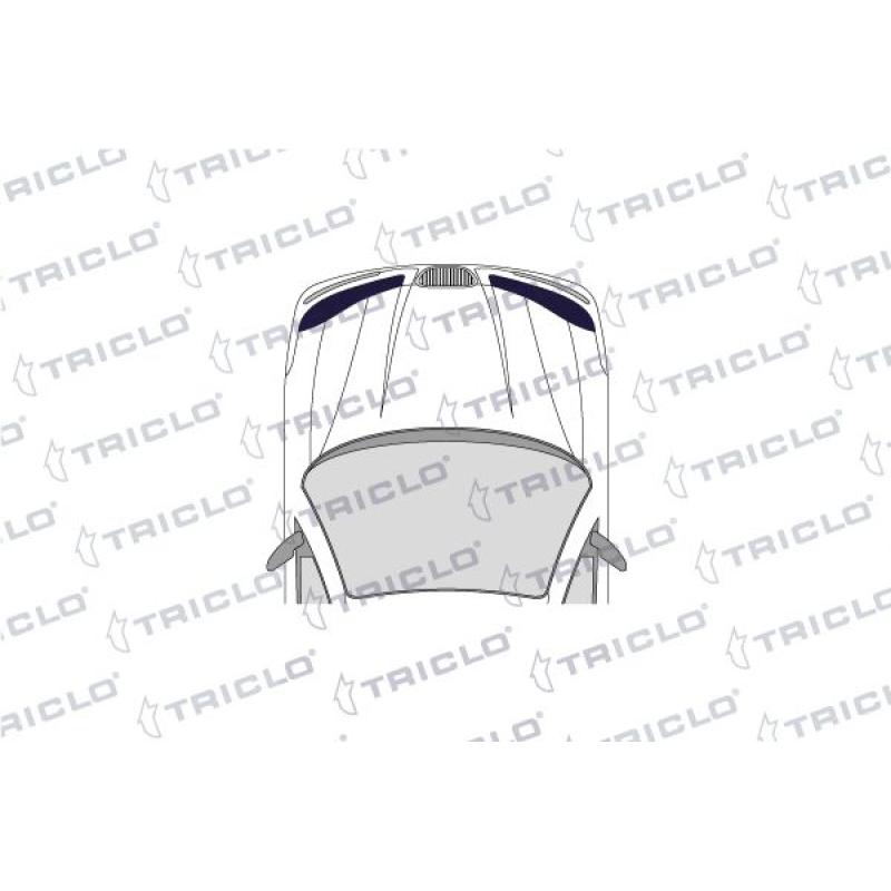 Clip, enjoliveur TRICLO 164624 - Visuel 1