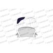 TRICLO 164769 - Support, pare-chocs avant gauche