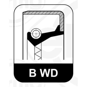 Bague d'étanchéité, différentiel ELRING OEM A0099971246