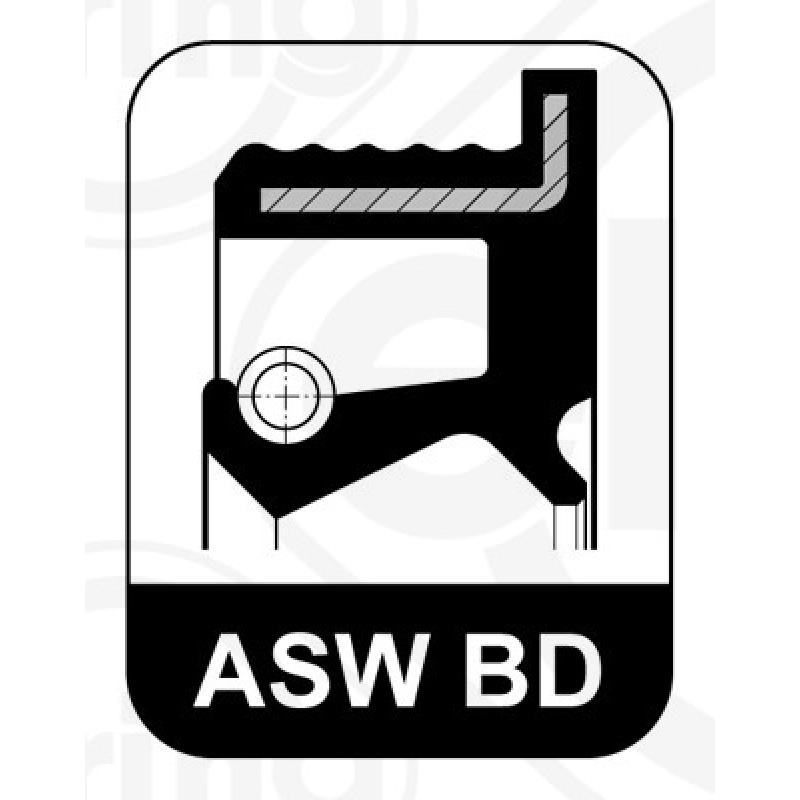 Bague d'étanchéité, boîte de vitesse manuel ELRING 164.390 - Visuel 1