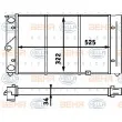 Radiateur, refroidissement du moteur BEHR HELLA SERVICE [8MK 376 713-371]