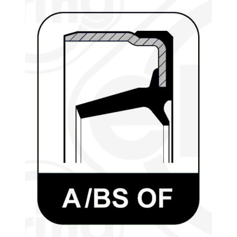 Bague d'étanchéité, vilebrequin ELRING 587.430 - Visuel 1