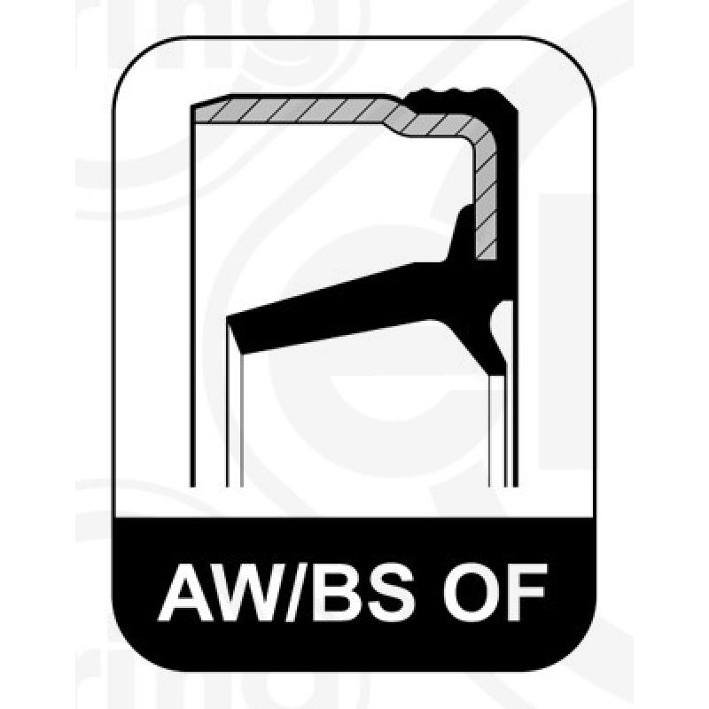 Bague d'étanchéité, vilebrequin ELRING 855.670 - Visuel 1