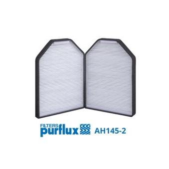Filtre, air de l'habitacle PURFLUX AH145-2 pour AUDI A8 4.2 quattro - 335cv