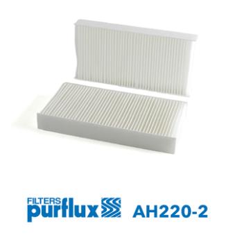 Filtre, air de l'habitacle PURFLUX AH220-2 pour KIA CARENS 1.6 i - 110cv