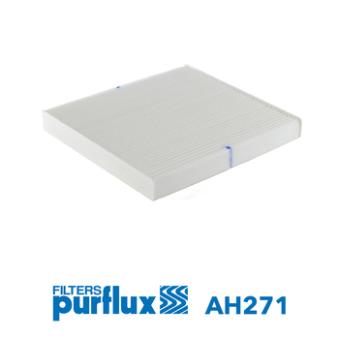Filtre, air de l'habitacle PURFLUX [AH271]