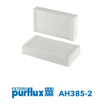 Filtre, air de l'habitacle PURFLUX [AH385-2]