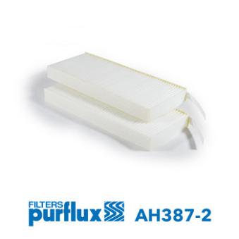 Filtre, air de l'habitacle PURFLUX AH387-2 pour RENAULT LATITUDE 1.5 dCi - 110cv