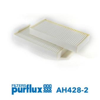 Filtre, air de l'habitacle PURFLUX AH428-2 pour BMW Série 2 218 i - 140cv
