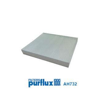 Filtre, air de l'habitacle PURFLUX [AH732]