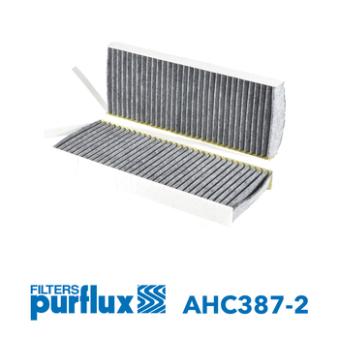 Filtre, air de l'habitacle PURFLUX AHC387-2 pour RENAULT LATITUDE 1.5 dCi - 110cv