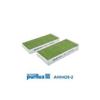 Filtre, air de l'habitacle PURFLUX AHH428-2 pour BMW Série 2 218 i - 140cv